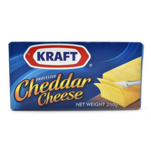 Kraft Cheddar Cheese: 250g
