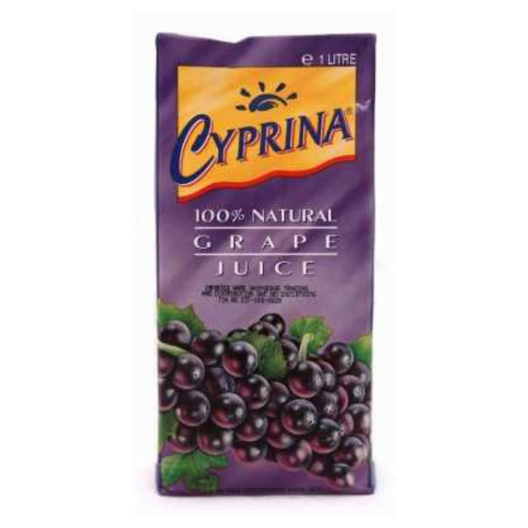 Cyprina Grape Juice: 1L
