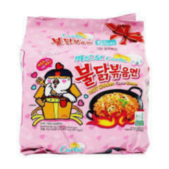 Samyang Carbonara Hot Chicken Flavoured Ramen: Family Pack (5 piece)