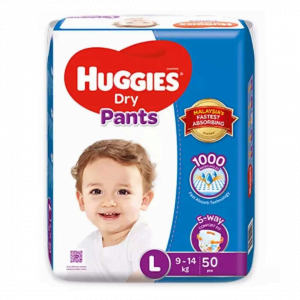 Huggies Dry Pants Large - 50pcs