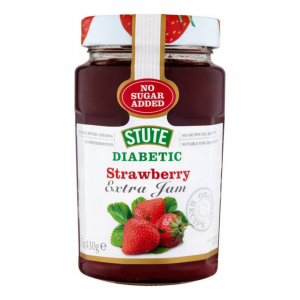 Stute Strawberry Jam No Sugar Added (Diabetic Jam) - 430g