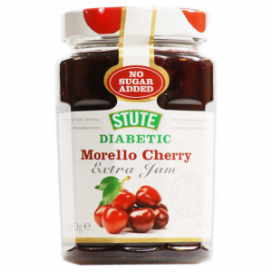 Stute Morello Cherry Jam No Sugar Added (diabetic jam) - 430g