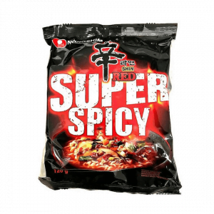 Nongshim Shin Red Super Spicy Ramyun Noodles Soup Halal - 120g