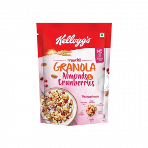 Kellogg's Crunchy Granola Almonds & Cranberries - 460g