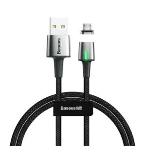Baseus Zinc Magnetic Cable USB For Micro 1.5A 2m (Charging) Black