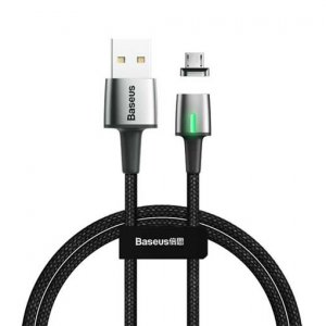 Baseus Zinc Magnetic Cable USB For Micro 2A 1m (Charging) Black