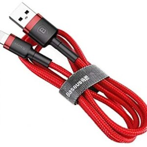 Baseus cafule Cable USB For lightning 1.5A 2M Red+Red