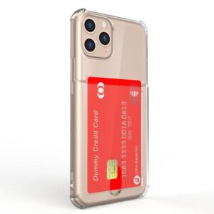 Baykron Clear Credit Card Case for Iphone 11 Pro