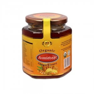 Aussie Bee Organic Ginger Honey 500gm