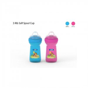 Lion Soft Spout Drinking cup (Bpa Free) 1pc Header Card