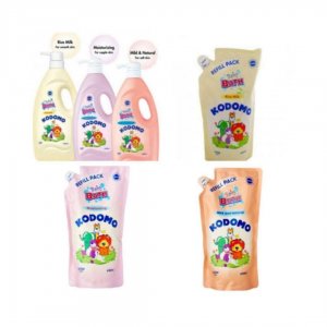Kodomo Bath Mild & Natural, Moisturizing & Rice Milk Refill pack