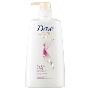 Dove straight & Silky Shampoo 450ml