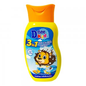D-Nee kids 3 in 1 Shampoo plus Conditioner Baby Wash Rainbow