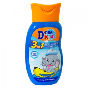 D-Nee kids 3 in 1 Shampoo plus Conditioner Candy Fruity