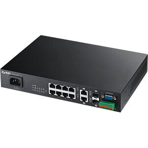 ZYXEL MES3500-10 Switch, 8-Port, Fast Ethernet