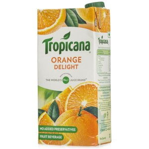 Tropicana Orange 100% Juice - Tetra, 1 L