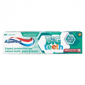 Aquafresh Big Teeth 6 -8 Years Tooth Paste 50Ml