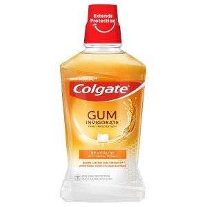 Colgate Gum Invigorate Revitalise With Ginseng Extract Mouthwash 500 Ml