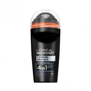 L'oreal Men Expert Carbon Protect 4 in 1 48hr Anti-Perspirant Roll On 50 Ml