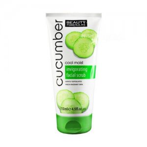 Beauty Formulas Cucumber Cool Moist Invigorating Facial Scrub 150 Ml