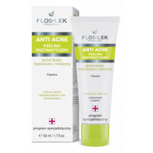 FLOS’LEK Pharma Anti Acne Enzymatic Peeling 50 Ml