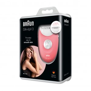 Braun Silk Epil Soft Perfection Epilator, SE3-430 2 In 1 Epilator And Shaver For Women