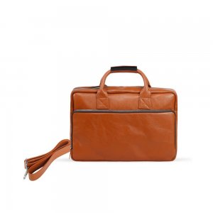 Tan Color Leather Executive Bag SB-LB406