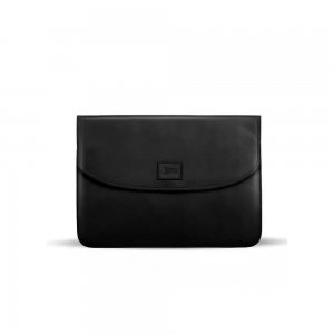 Black Ralphy Premium Leather Laptop Sleeve SB-LC701