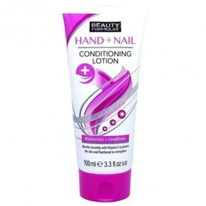 Beauty Formulas Hand+ Nail Conditioning Lotion 100 Ml