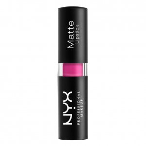 Nyx Professional Makeup Matte Lipstick - Shocking Pink (Blue-toned Hot Pink)