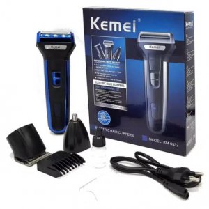 KM-6330 3 In 1 Professional Hair Trimmer Super Grooming Kit Shaver Clipper Nose Trimmer