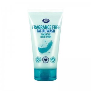 Boots Fragrance Free Facial Wash Night Away 150 Ml