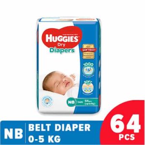 Huggies Dry diapers new born