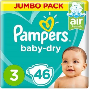 Pampers 3 jumbo pack