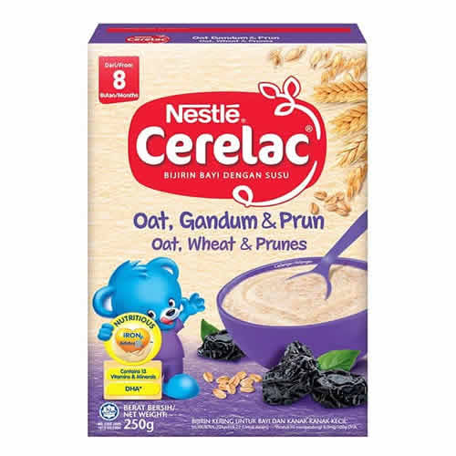 Nestle Cerelac Oat Wheat & Prune - ENE DAO Supermarket