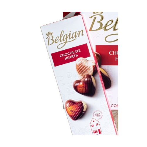 Belgian Hearts Chocolate - ENE DAO Supermarket